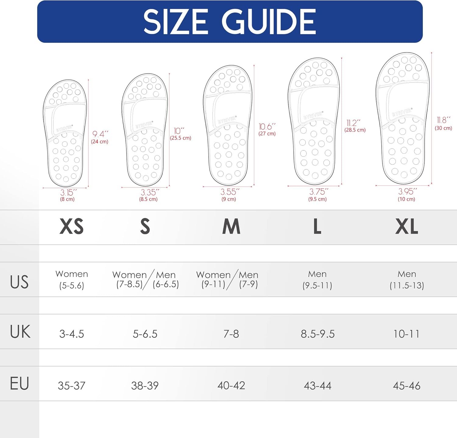 BYRIVER Tension Fatigue Relief Massager, Circulation Slippers Sandals, Foot Health Care Products Holistic Gift for Men Women Mom Dad, Muscle Relaxer Trigger Point Massage Tool (XL)
