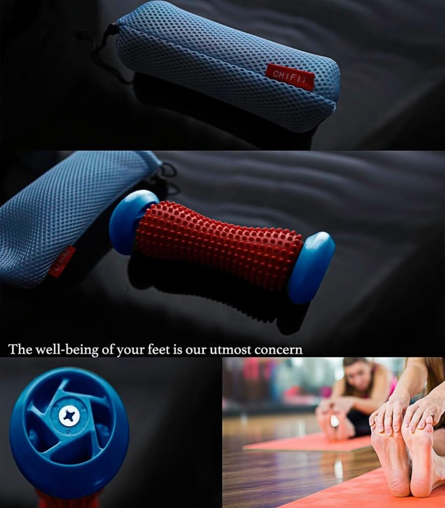 Reflexology Foot Massager Tool, Plantar Fasciitis Relieve Diabetic Neuropathy,Acupressure Trigger Point Therapy, Heel Arch Arthritis
