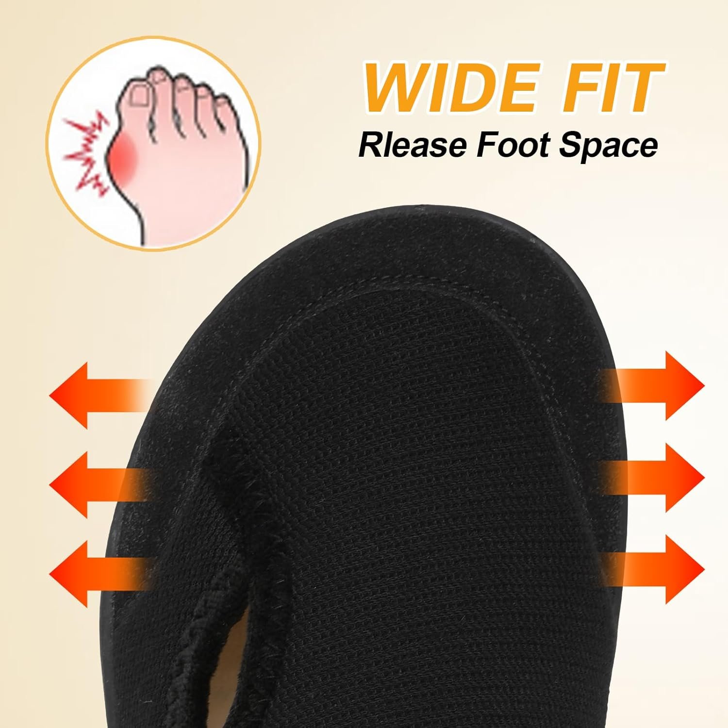 LeIsfIt Womens Slippers Wide Diabetic Shoes Adjustable Walking Shoes Arthritis Edema House Shoes Indoor Outdoor Slippers