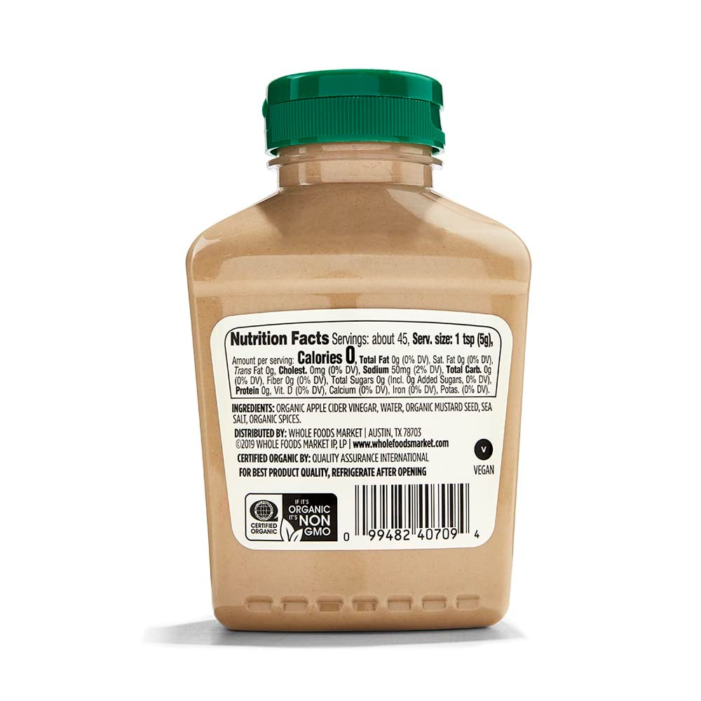 365 by Whole Foods Market, Mustard Honey Organic, 8 Ounce