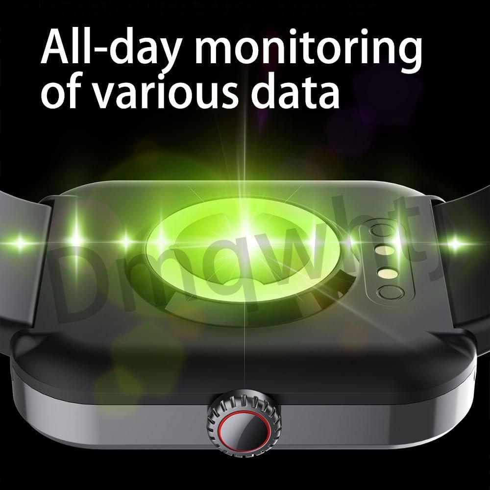 Outfany Trackpro 2.0 Monitor Watch, Libiyi Outfany TrackPro 2.0, with 50+ Sports Modes, 1.91Inch HD Large Screen, Heart Rate Sleep Monitor, Compatible with iPhone  Android, for Adult (Milanese Black)