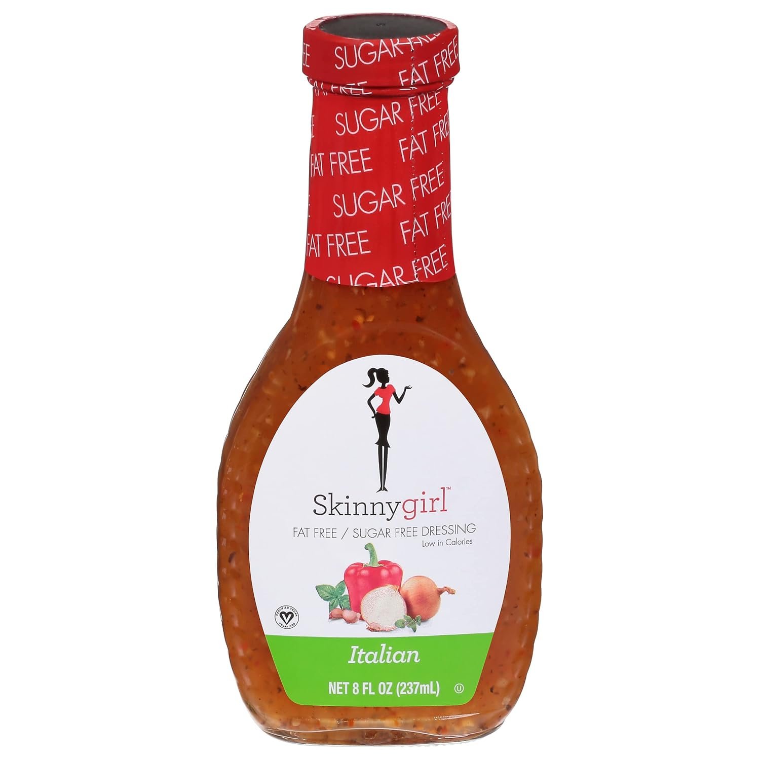 Skinnygirl Fat-Free Salad Dressing, Sugar-Free Chipotle Ranch, 8 Ounce (Pack of 2)