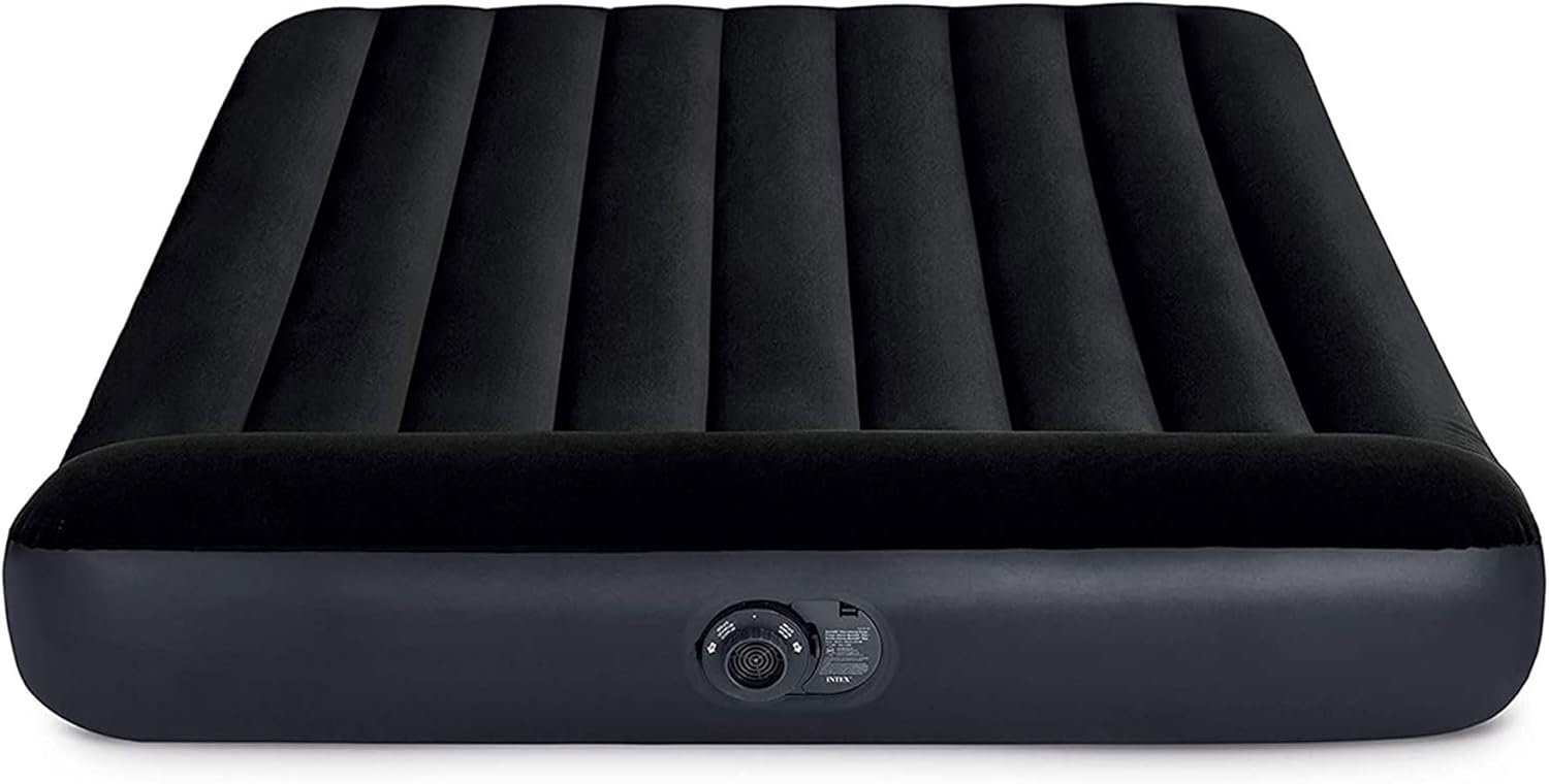 Intex Dura-Beam Standard Pillow Rest Classic Air Mattress Series with Internal Pump