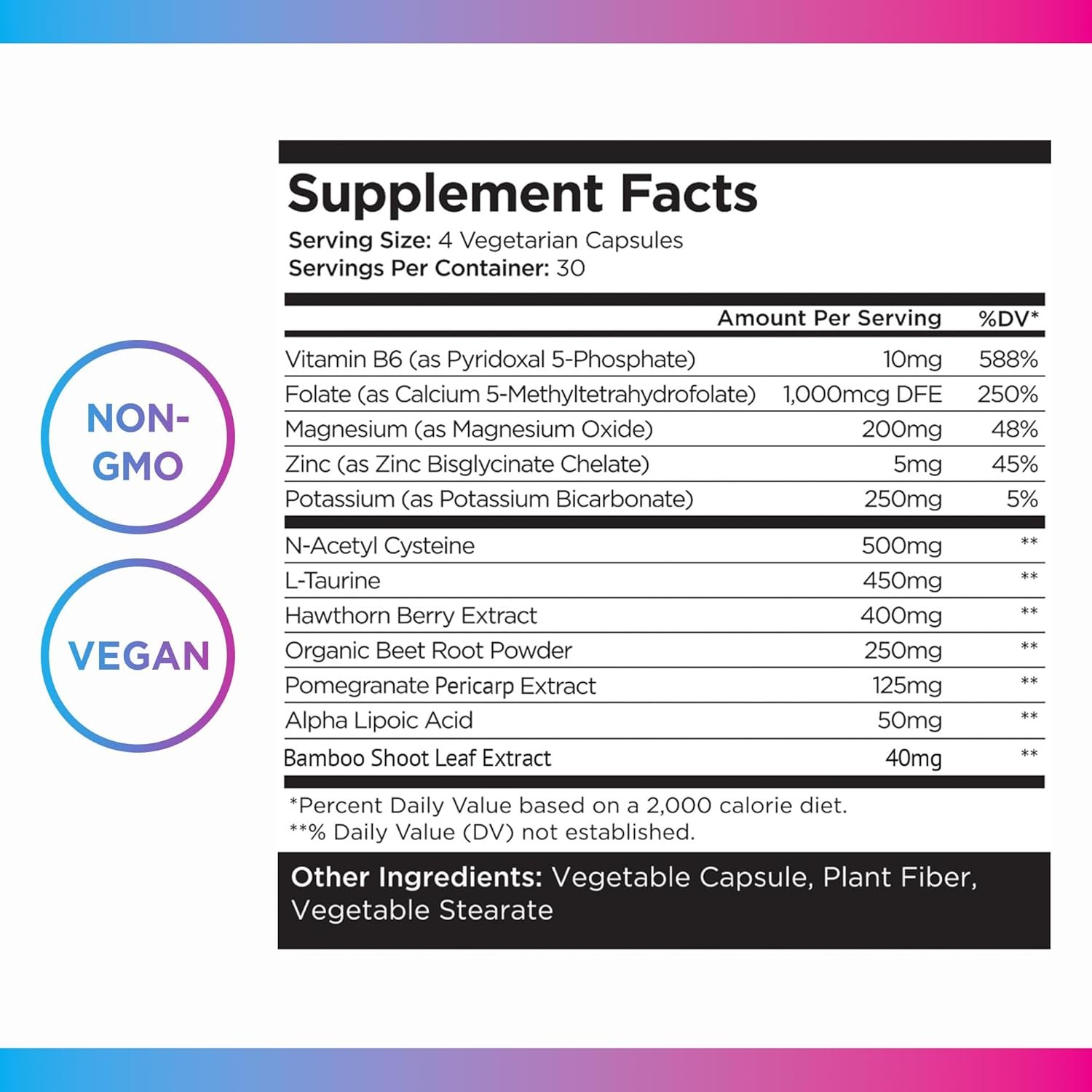Livingood Daily Blood Pressure Support, 120 Vegetarian Capsules - Blood Pressure Supplements with Beet Root, Pomegranate,  Hawthorn Support High Blood Pressure  Heart Health - Vegan  Non-GMO