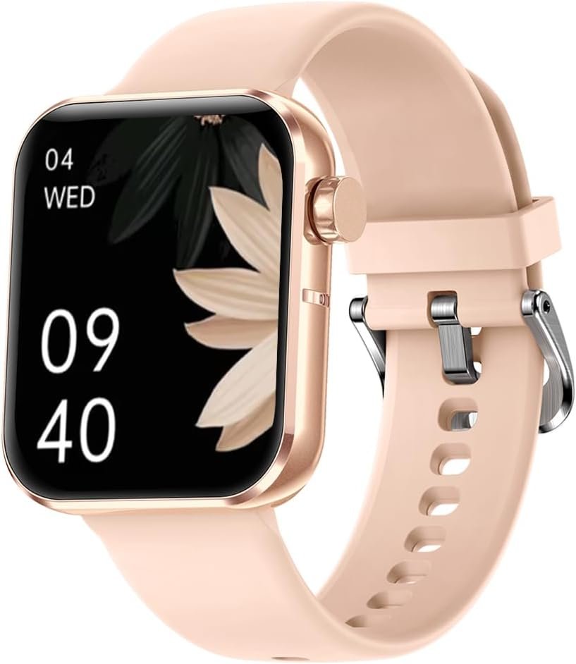 MorePro Health Fitness Tracker (Answer/Make Call), 1.83 Smart Watch with 24/7 Heart Rate/Blood Pressure/Blood Oxygen/Sleep Monitor, Step Calorie Counter with 100 Sports for Women Men Android iPhone