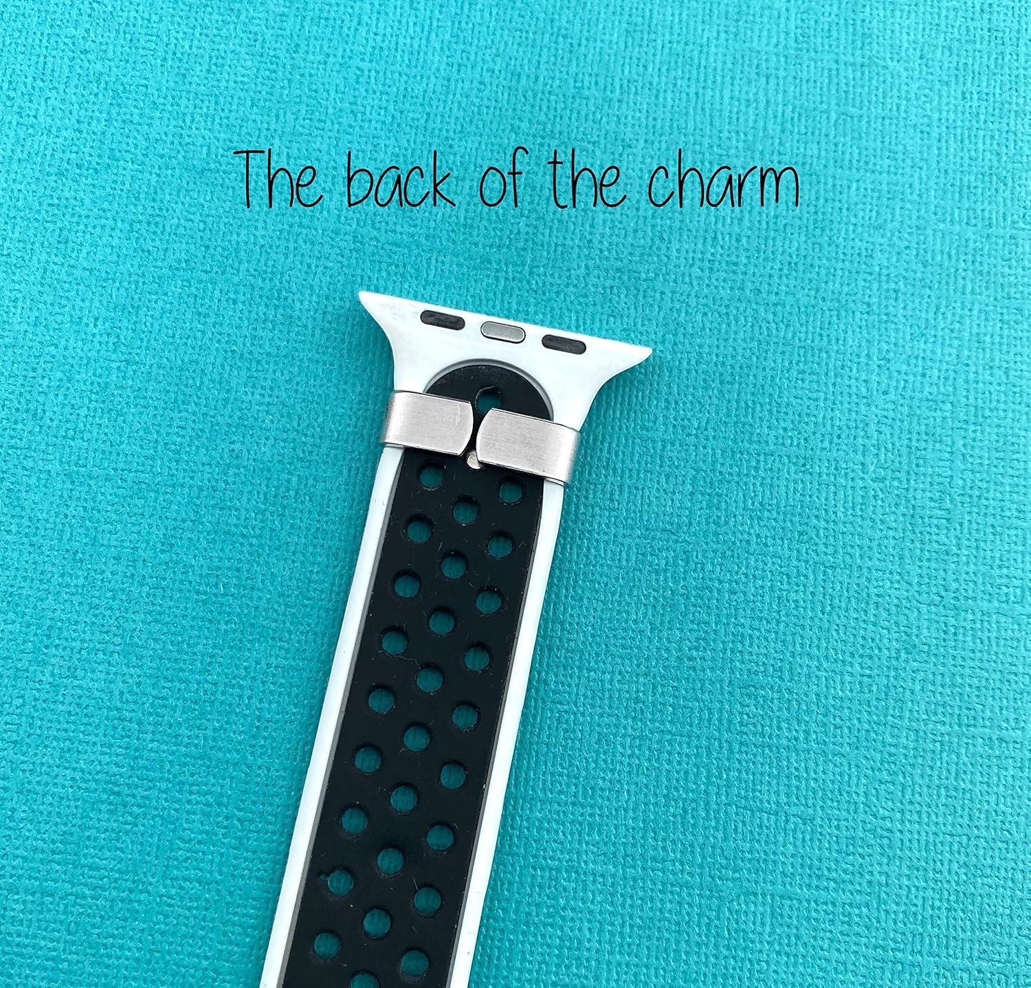 Type 1 Diabetes Medical Alert Watch Charm, Hand Stamped Tag for Smartwatch, Made of Lightweight Aluminum, Charm Only - Band Not Included