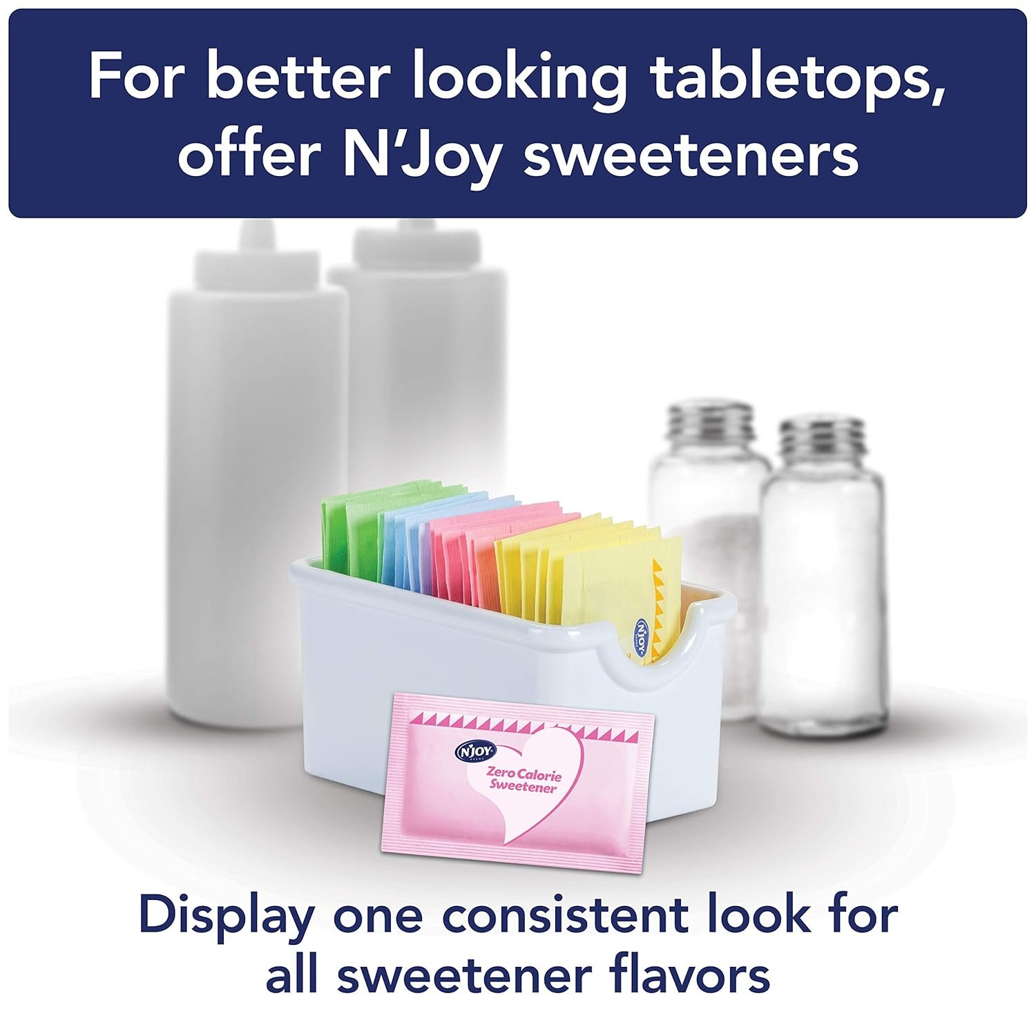 NJoy 41676 NJoy Sucralose Artificial Sweeteners 400/Box (83220)