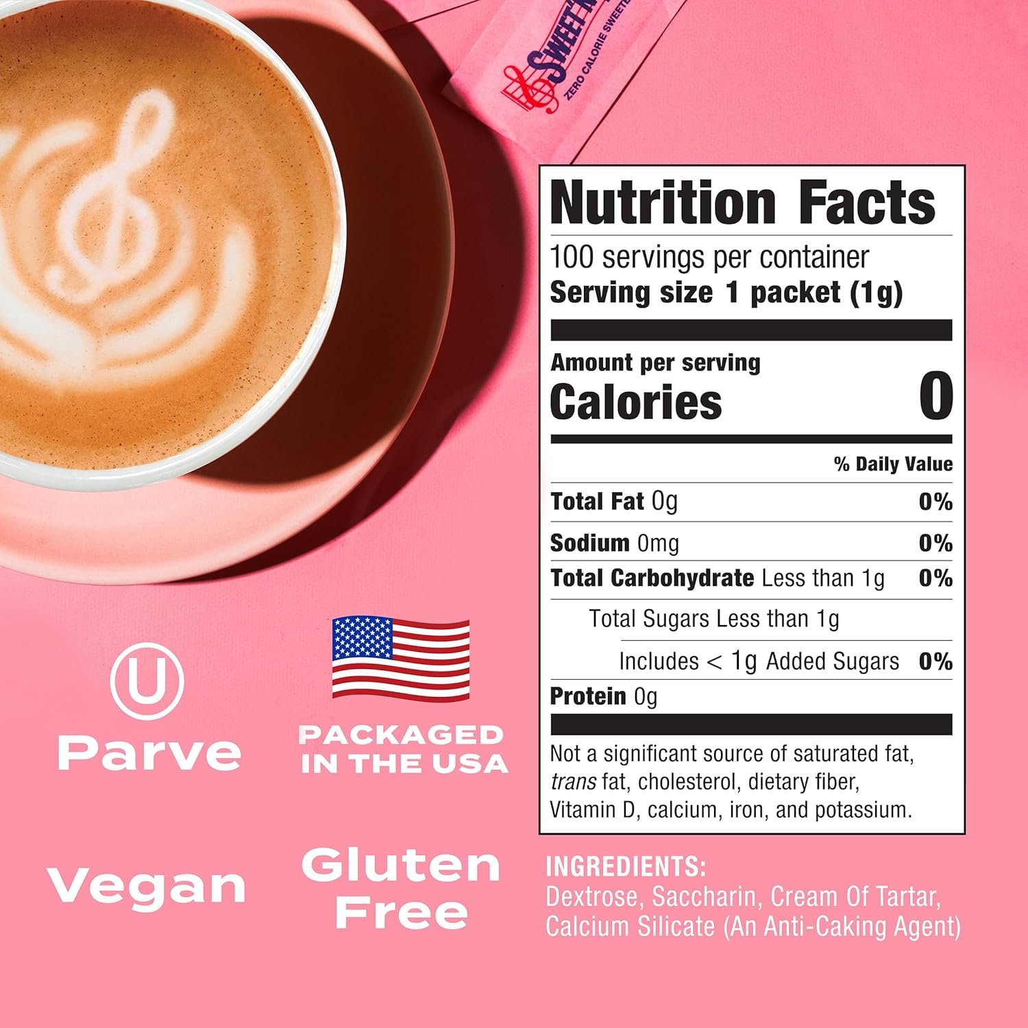 Sweet N Low Granulated Sugar Substitute, 3.5 Ounce (100 Count) (Pack of 2)